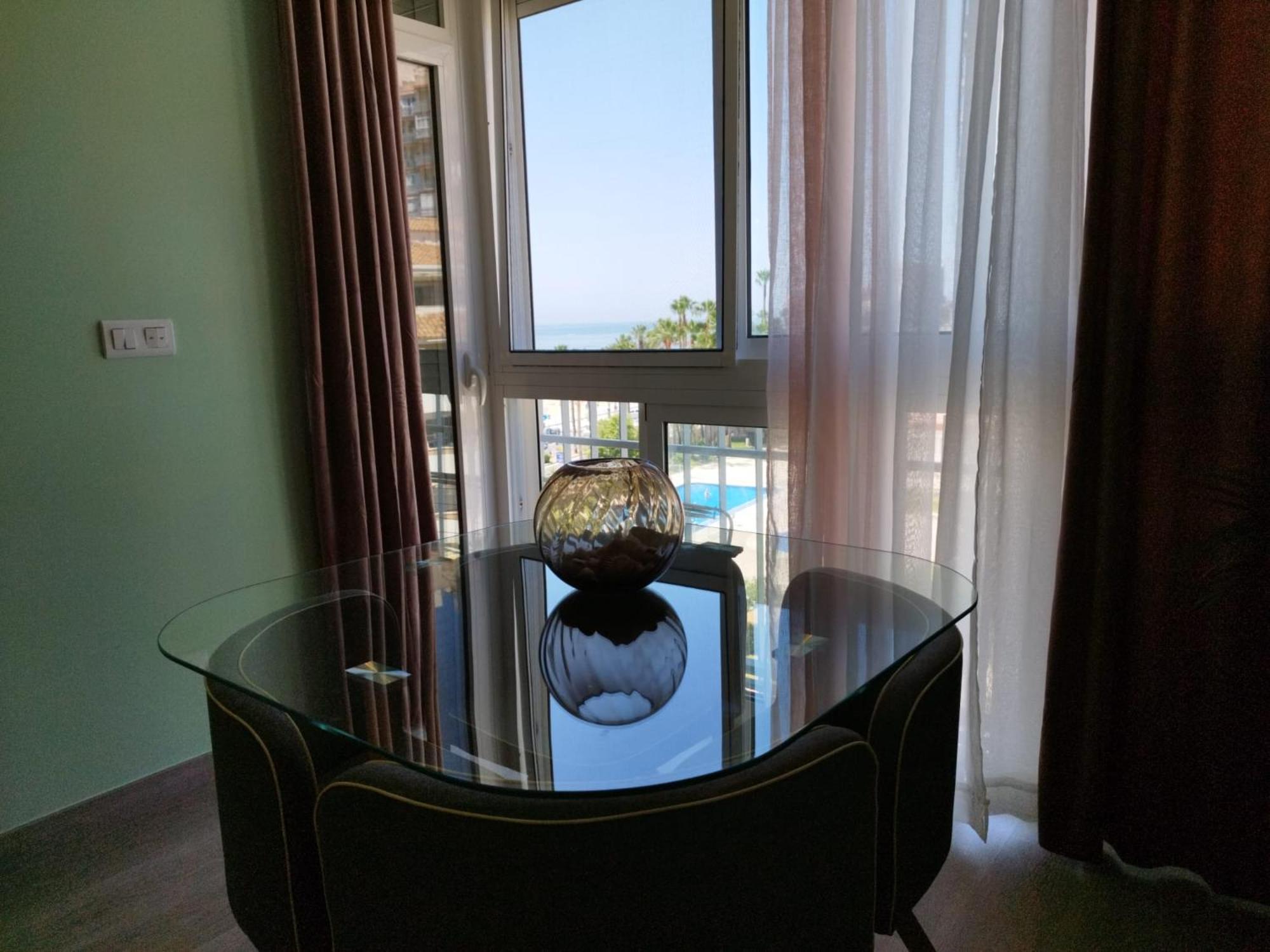 شقة M1 403 Frontal Al Mar Vistas Terraza Y Wifi بينالماذينا المظهر الخارجي الصورة
