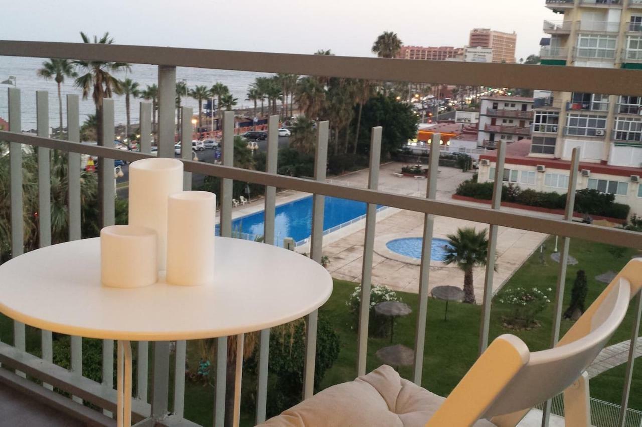 شقة M1 403 Frontal Al Mar Vistas Terraza Y Wifi بينالماذينا المظهر الخارجي الصورة