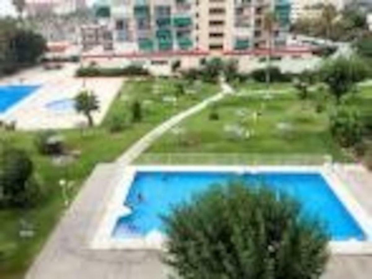 شقة M1 403 Frontal Al Mar Vistas Terraza Y Wifi بينالماذينا المظهر الخارجي الصورة